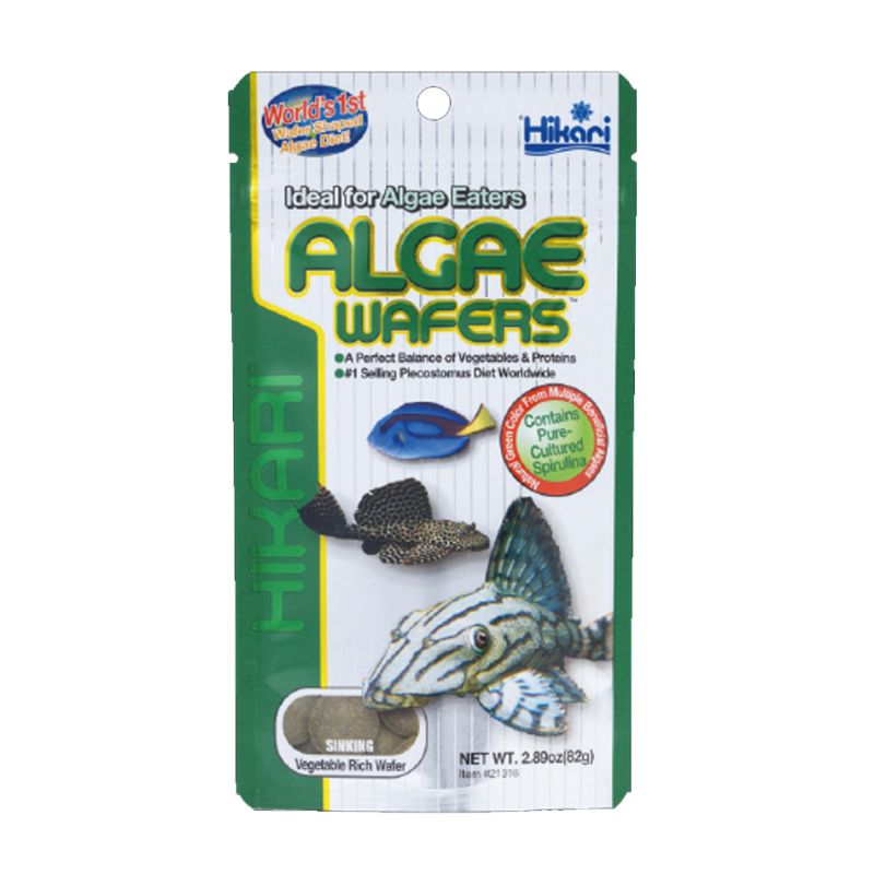Hikari algae wafers eau douce HIKARI 042055213073 Aliments de fond