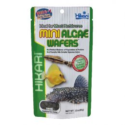 Hikari mini algae wafers eau douce HIKARI 042055214032 Aliments de fond