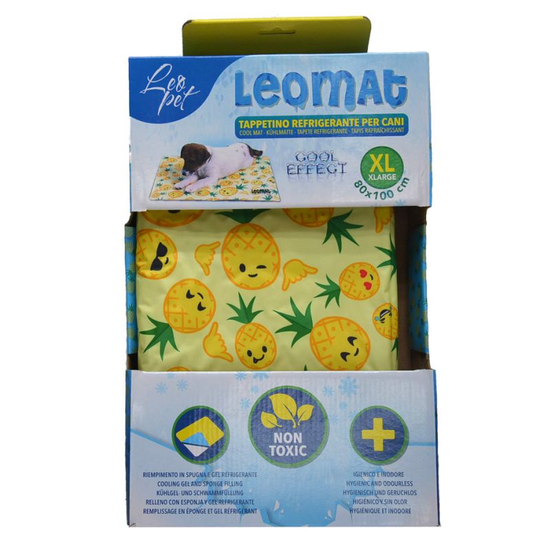 Tapis rafraîchissant Leomat ananas  8053288351236 Matelas, tapis, plaids