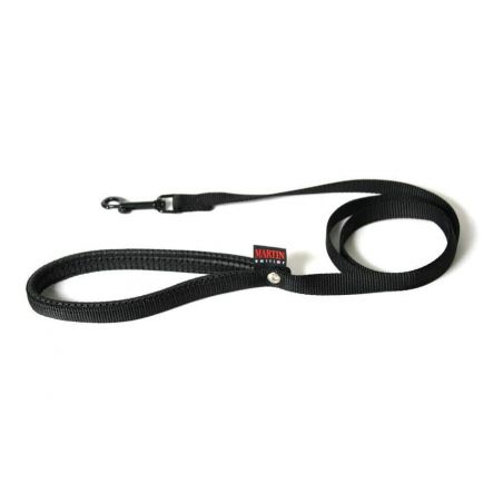 Laisse simple avec poignée noire