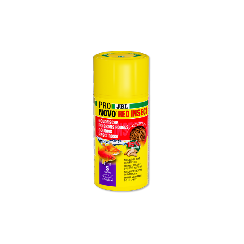 JBL ProNovo Red Insect Stick S - 100 ml JBL 4014162311818 Alimentation