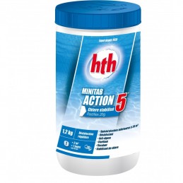 hth® MINITAB Action 5 - 1.2 kg  3521686003972 Piscines et Spa