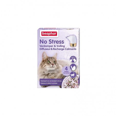 Diffuseur & Recharge No Stress pour chat Beaphar
