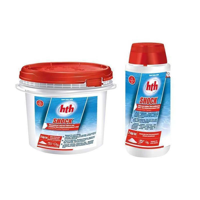 hth® Shock-Poudre   Accueil