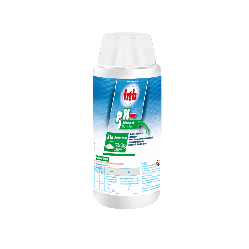 hth® pH Moins micro-billes   Traitements, test d'eau