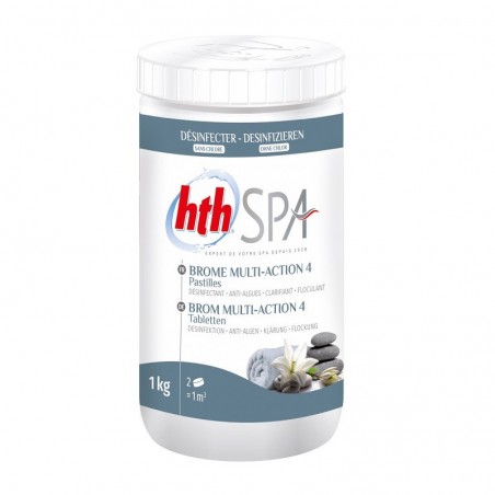 hth® SPA Brome Multi-Action 4 - 1 kg