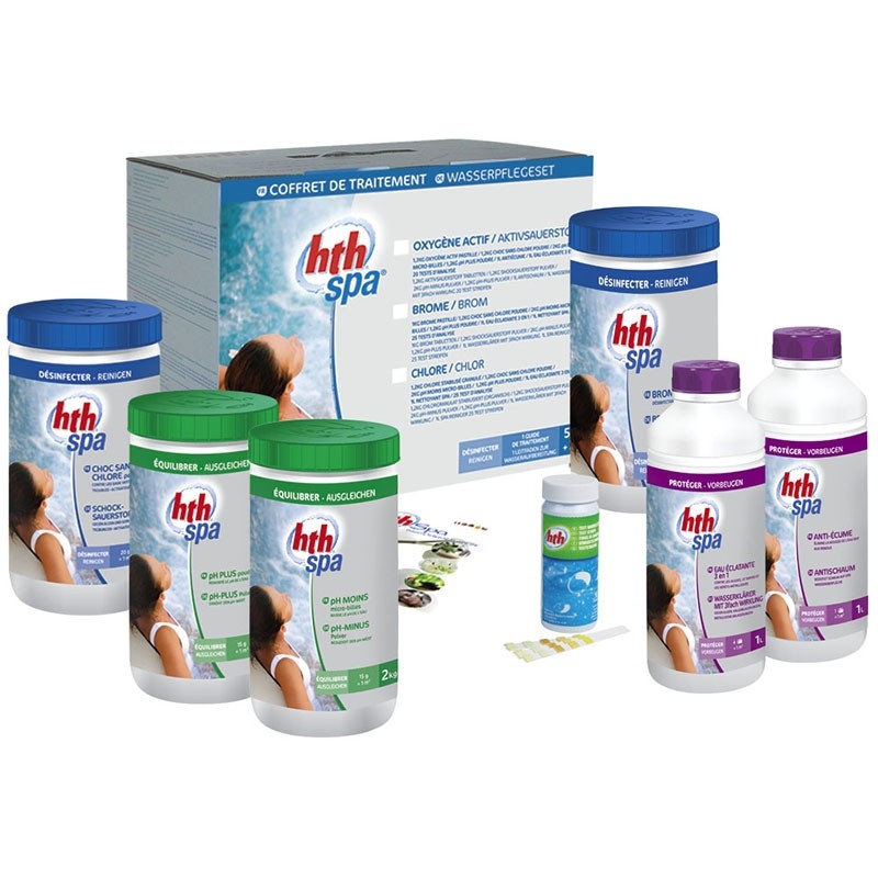 hth® SPA Coffret de traitement au brome  3521686010680 Accueil