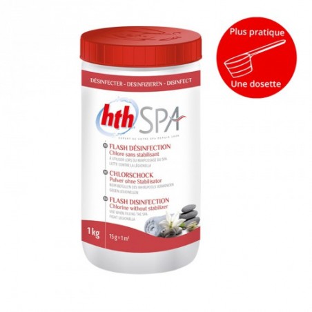 hth® SPA Flash Désinfection - 1 kg