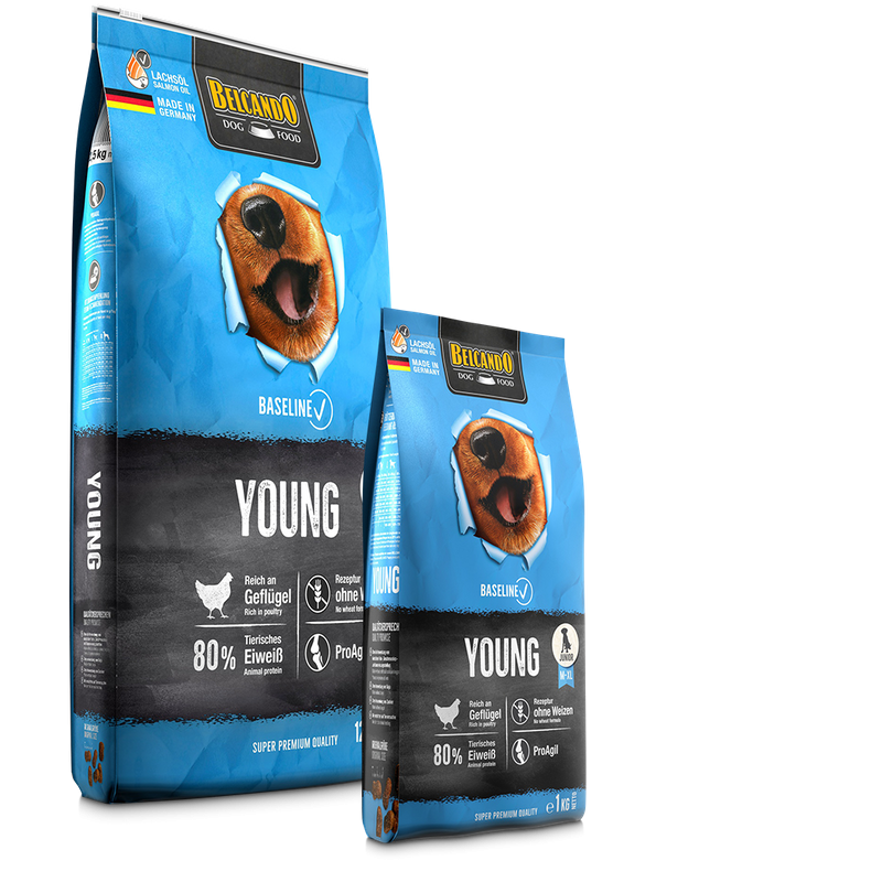 Croquettes Belcando Premium Baseline YOUNG BELCANDO  Accueil