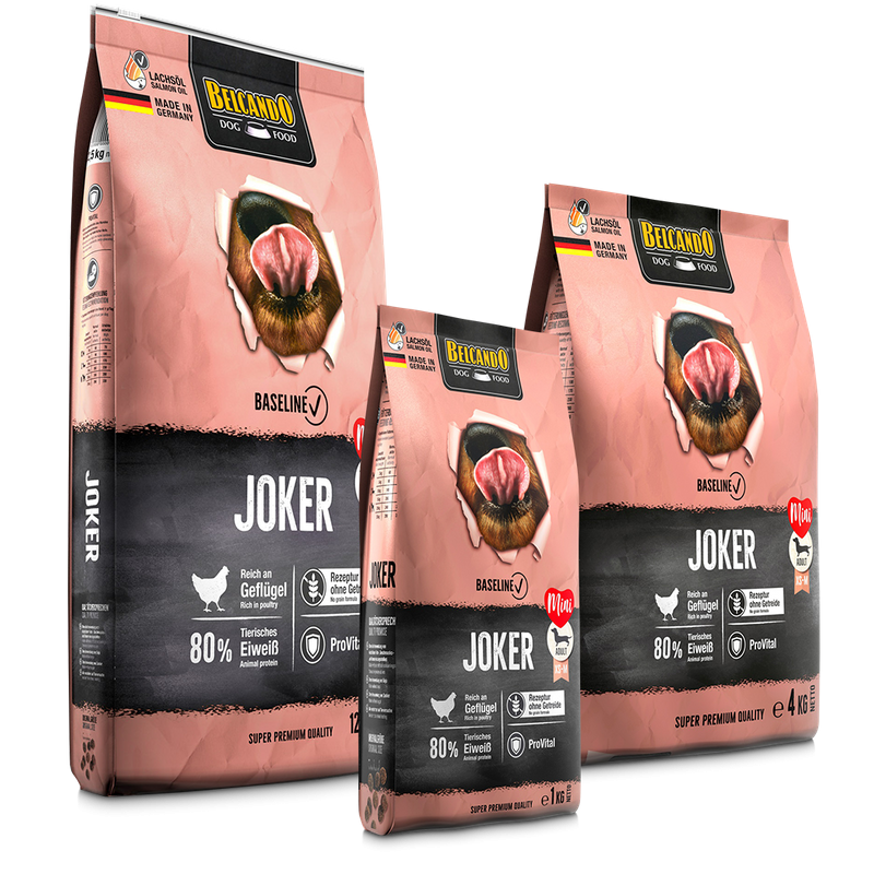 Croquettes Belcando Premium Baseline JOKER Grain Free BELCANDO  Accueil