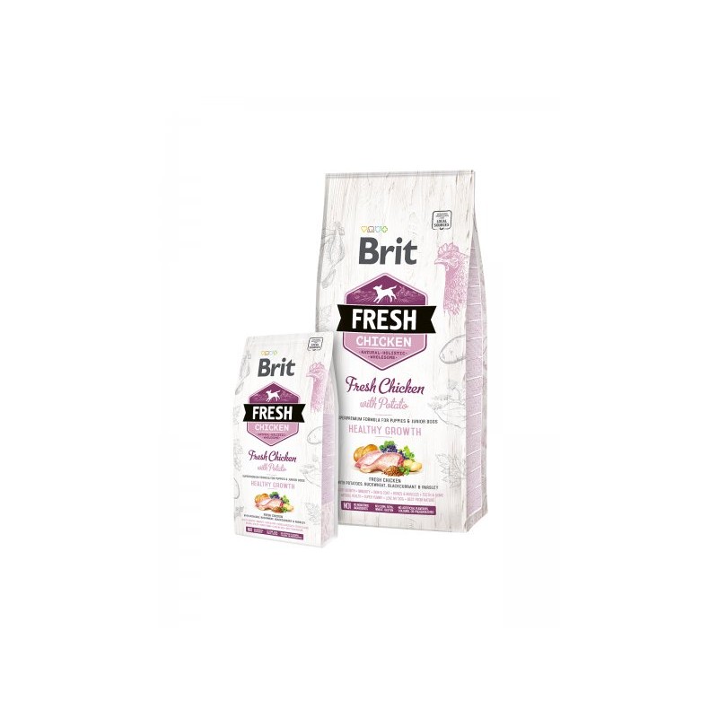Croquettes Brit Fresh Chicken with Potato - Puppy BRIT FRESH  Croquettes Brit Fresh