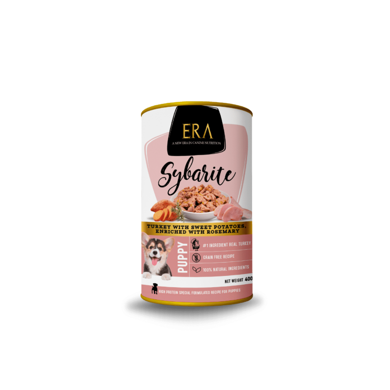 Pâtée ERA Sybarite pour chiots - à la Dinde ERA 8437020409780 Pâtées ERA Sybarite