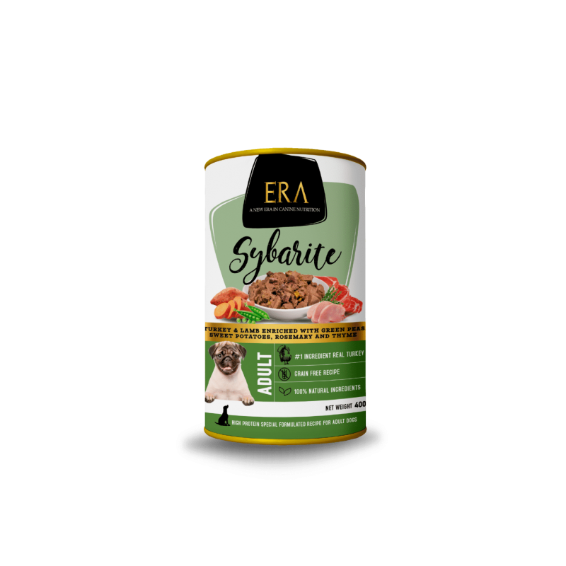 Pâtée ERA Sybarite pour chien adulte - Dinde/Agneau ERA 8437020409803 Pâtées ERA Sybarite