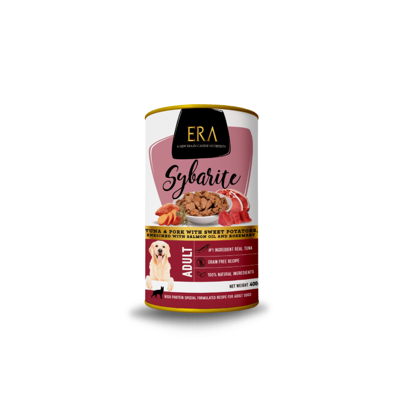 Pâtée ERA Sybarite pour chien adulte - Thon & Porc ERA 8437020409797 Pâtées ERA Sybarite