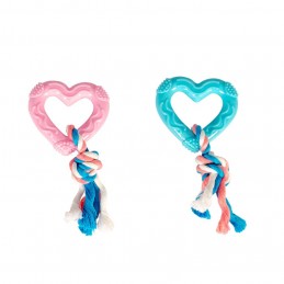 Puppy Toy - Coeur avec corde – Duvo+ DUVO+ 5414365318390 Cordes, jouets à mordre