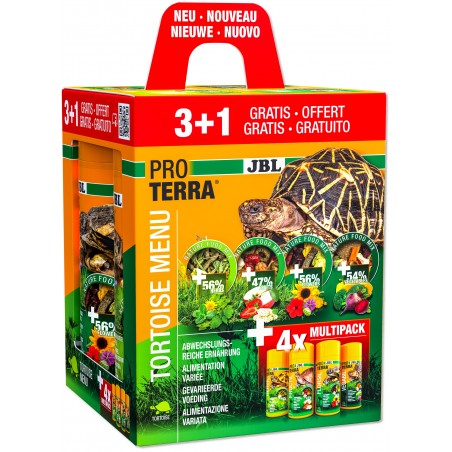 JBL ProTerra Tortoise Menu 250 ml 3+1