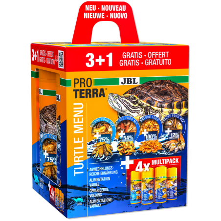 JBL ProTerra Turtle Menu 250 ml 3+1