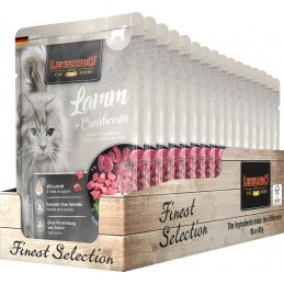 Terrine pour Chat – « Agneau + Canneberges » – Leonardo LEONARDO 4002633756459 Boîtes, sachets pour chats
