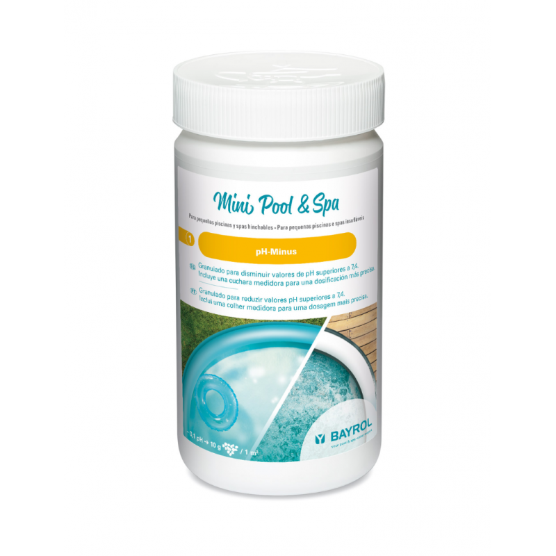 pH Moins « Mini Pool & Spa » de Bayrol - Granulés 1.5 kg BAYROL 4008367941208 Piscines et Spa