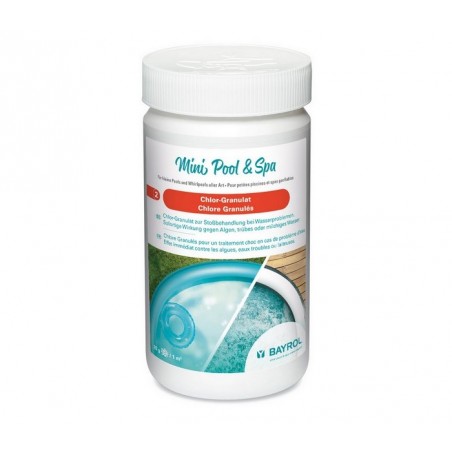 Chlore Granulés « Mini Pool & Spa » de Bayrol - Granulés 1 kg