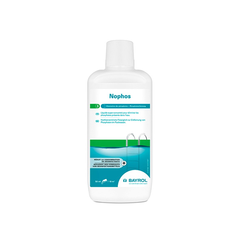 Nophos Bayrol - 1L BAYROL 4008367970024 Produits nettoyage piscine