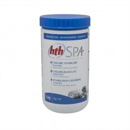 hth® SPA Chlore Stabilisé Granulés – 1,2 kg  3521686010048 Spa accessoires et entretien