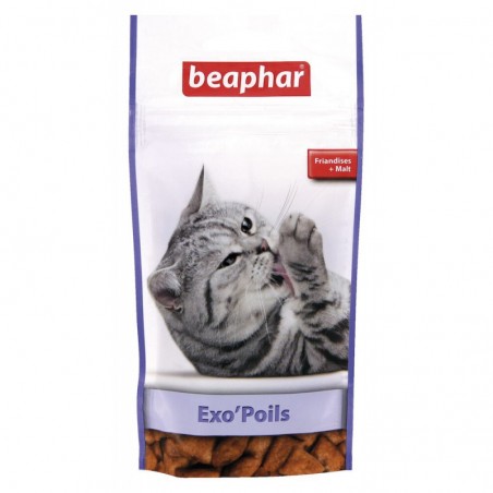 Friandises Exo’Poils- Malt Bits pour chat 35g - Beaphar