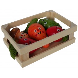 Légumes en bois à ronger Tutti Woody 10.5x7x3.5cm - Tyrol  3281012067459 Autres rongeurs