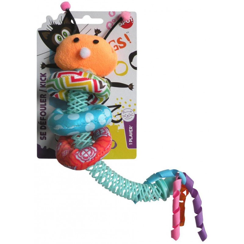 Huggy Worm avec Catnip – Tyrol  3281014707346 Souris, peluche
