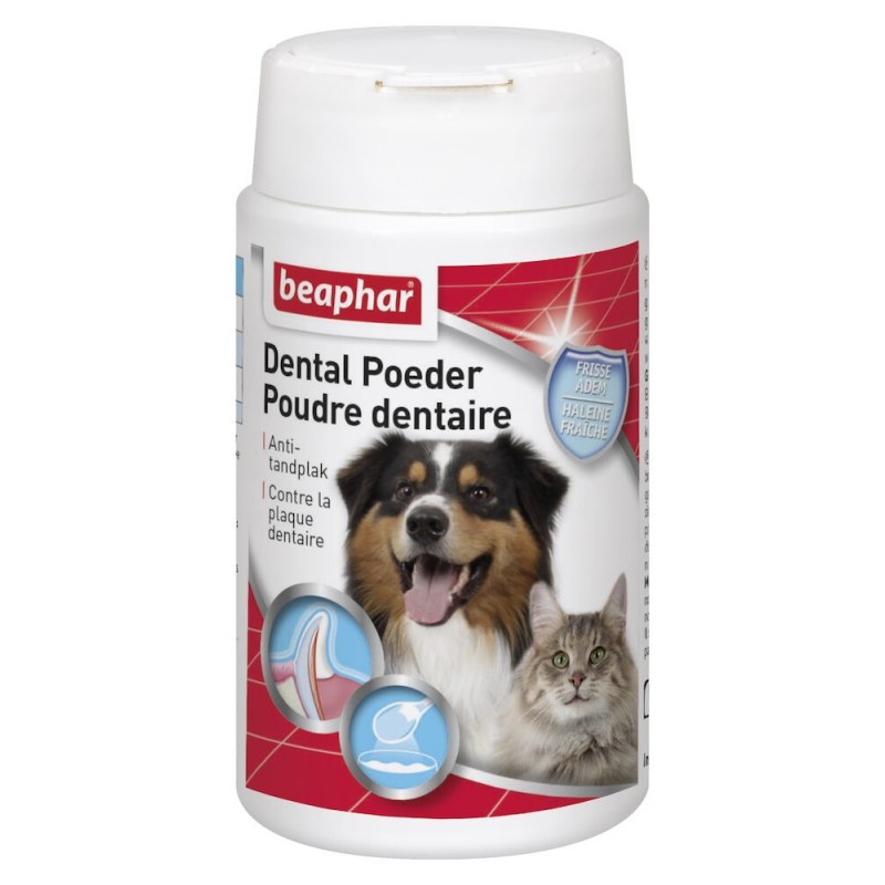 Poudre dentaire pour chien & chat – Beaphar BEAPHAR 8711231130092 Hygiène bucco-dentaire