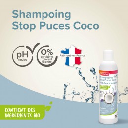 Shampoing Stop Puces Coco pour chien et chat - Beaphar BEAPHAR 8711231129256 Antiparasitaires