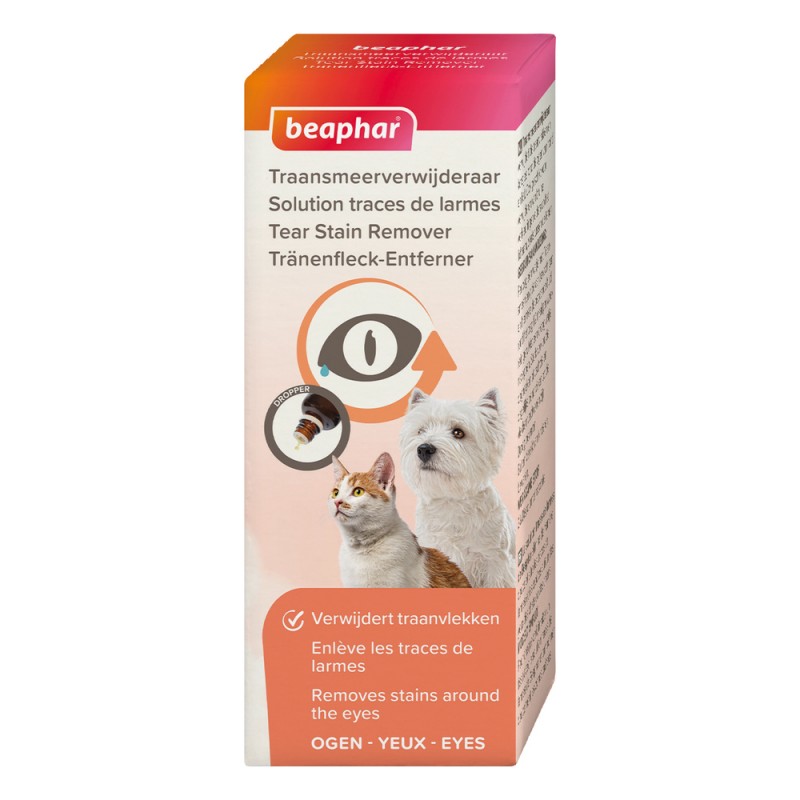 Beaphar Solution traces de larmes BEAPHAR 8711231116324 Soin des oreilles, yeux, du pelage