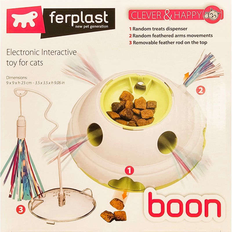 BOON - Jouet interactif pour chats - Ferplast FERPLAST 8010690125312 Jouets divers