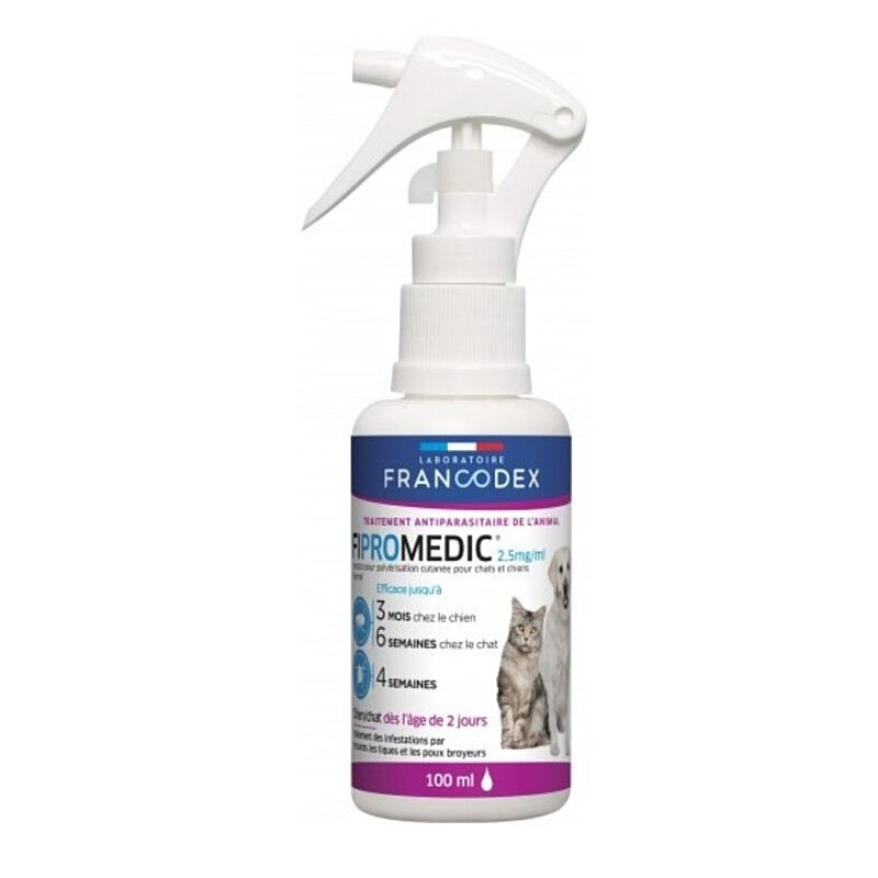 Spray antiparasitaire Fipromedic - Francodex FRANCODEX  Accueil