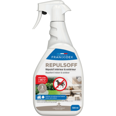 REPULS'OFF - Répulsif intérieur / Extérieur - Francodex
