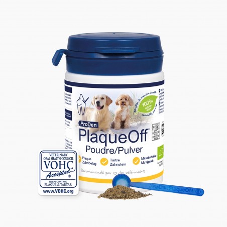 PlaqueOff® poudre pour chiens - SWEDENCARE