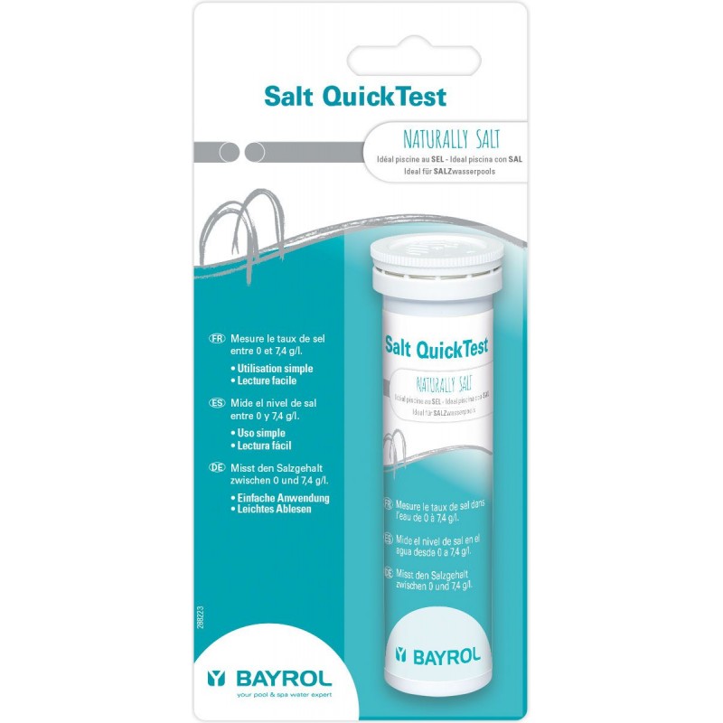 Salt QuickTest - Bayrol BAYROL 4008367882235 Piscines et Spa