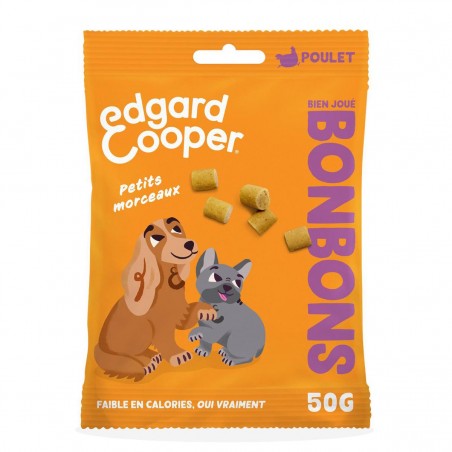 Bonbons au poulet 50g - Edgar Cooper