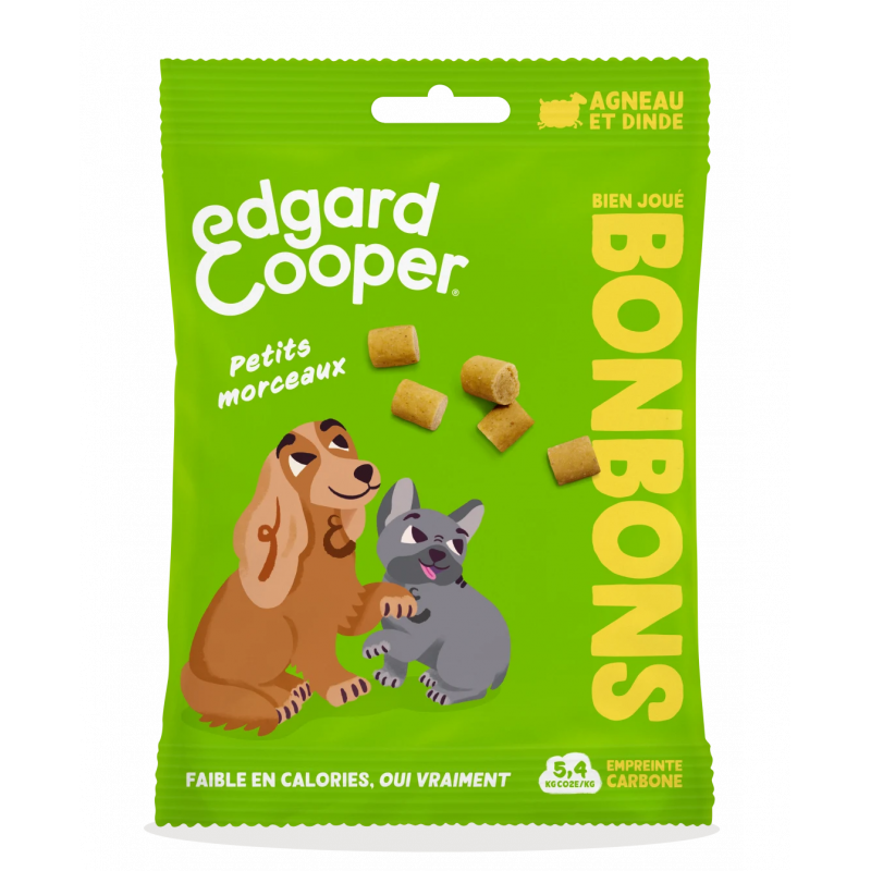 Bonbons Agneau Dinde 50 g - Edgar Cooper Edgar Cooper 5407009646805 Friandises