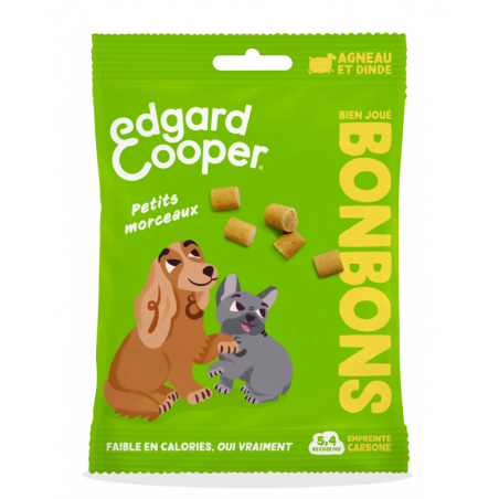 Bonbons Agneau Dinde 50 g - Edgar Cooper