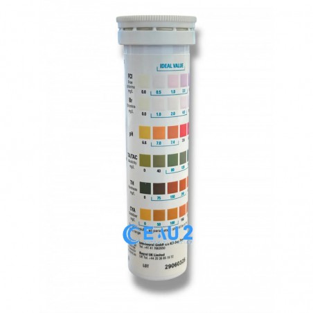 Quicktest Bandelettes d'Analyse 5 en 1 - Bayrol