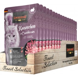 Terrine pour Chat – « Lapin + Canneberges » – Leonardo LEONARDO 4002633756435 Boîtes, sachets pour chats