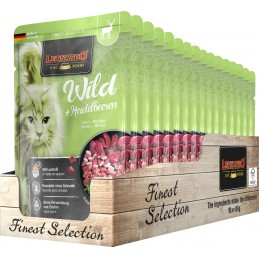 Terrine pour Chat – « Gibier + Myrtilles » – Leonardo LEONARDO 4002633756480 Boîtes, sachets pour chats