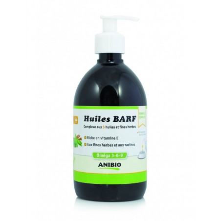 Huiles BARF, Complexe aux 5 huiles - Anibio