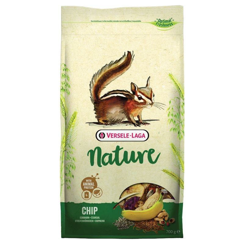 Nature Chip pour Ecureuil – Versele-Laga VERSELE LAGA 5410340614259 Alimentation