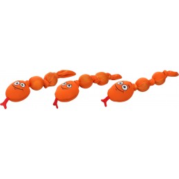 Jouet Snala Serpent Émoji Orange – Flamingo FLAMINGO 5400585240177 Cordes, jouets à mordre