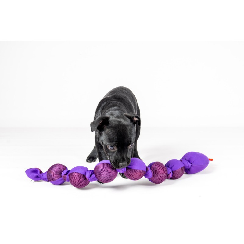 Jouet Snala Serpent Émoji Pourpre – Flamingo FLAMINGO 5400585240177 Cordes, jouets à mordre