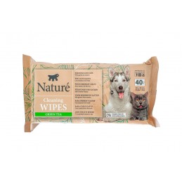 Lingettes nettoyantes "Naturé Cleaning Wipes"- Ferplast FERPLAST  Soin des oreilles, yeux, du pelage
