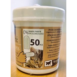 Doigtiers/Lingettes pour oreilles "Naturé Ear Wipes"- Ferplast FERPLAST 8010690218533 Soin des oreilles, yeux, du pelage