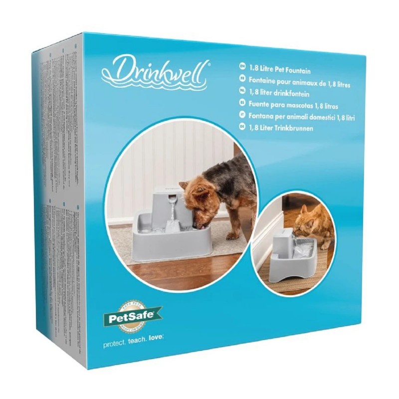Fontaine à eau Petsafe Drinkwell Original 1.8 L PETSAFE 729849167940 Gamelles, distributeurs